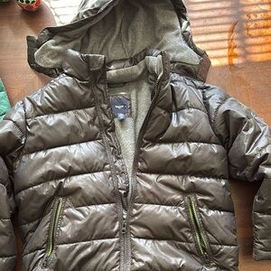 Kids Gray Puffer Jacket